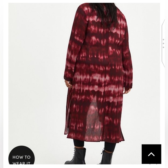 Torrid 2X kimono - Picture 3 of 8